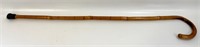 GOOD VINTAGE BAMBOO CANE W RUBBER TIP