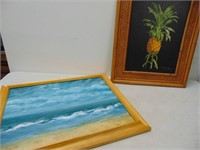 Two Hawaiian Themed Paintings