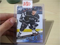 Mikey Anderson Young Guns 2020-21 Upperdeck Card .