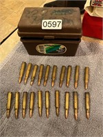 20 count Remington 222 ammo
