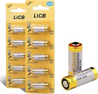 LiCB 10PCS 23A A23 12V Alkaline Battery 5 Count...