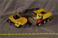 36: Tonka Buggy, Buddy L Dump Truck