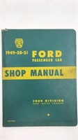 1949-50-51 Ford Passenger Car Original Shop Manual