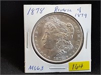 1878 Morgan Dollar (Reverse of 1879)