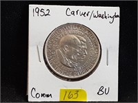 1952 Washington/Carver Commemorative Half Dollar