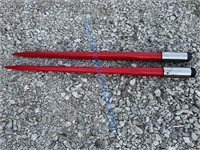 PAIR OF 36" BALE SPEARS