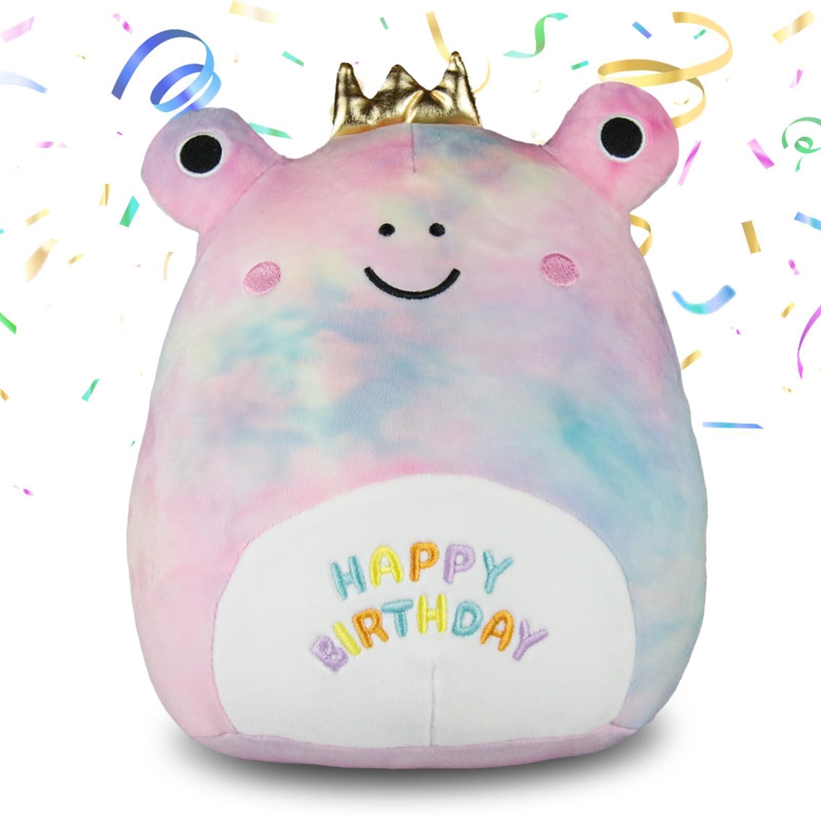10" Birthday Stuffed Animal Soft Plush