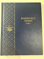58 Roosevelt Silver Dimes 1946-1964 Complete Album