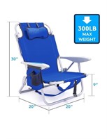 Canpsky Portable Beach Chair for Adults, Outdoor