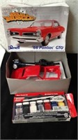 Revell '66 Pontiac GTO model car not assembled