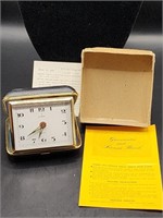 New Old Stock Travel alarm clock Endura In Box