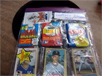 Unopened Baseball packs