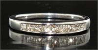 14kt Gold Princess Cut 1/2 ct Diamond Wedding Band