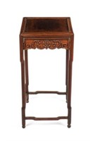 Antique Carved Chinese Plant Stand, As Is.