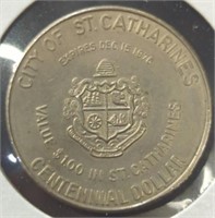 Rare 1976 city of St. Catharines centennial