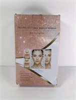 New Open Box Tri-foldable Makeup Mirror