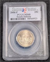 2006 South Dakota State Quarter coin PCGS MS68