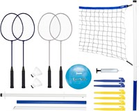 Recreational Badminton and Volleyball Combo Set