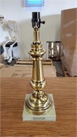 Brass Table Lamp, 21"