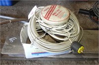 Qty. of Wire and Box of Misc. Fittings