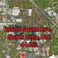 Auction Location:  N. Lima, Ohio (S of Youngstown)