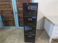 4 DRAWER METAL COMMERCIAL FILING CABINET