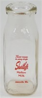* Vintage Shurtleff's Mellow Milk Half
