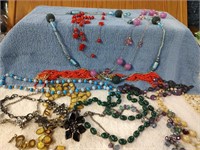 Assortment of Costume Jewelry