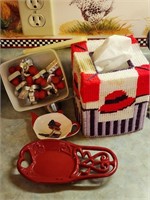 Red Hat items and Small Cookie Cutters
