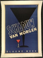 Dutch Anti Alcohol Poster, Schaduw Van Morgen