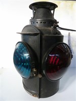 Piper railroad signal lantern