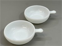 Ovenproof Milk Glass Bowls