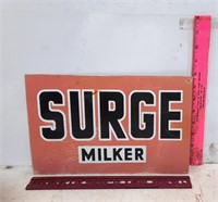 Surge Milker Sign 12" x 8"