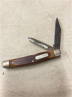 Vintage Schrade old timer 2 blade pocket knife in