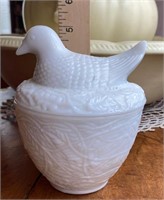 Dove on a Nest Jar