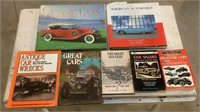 (7) Vintage Automotive Car Books