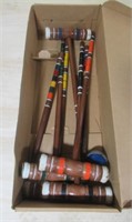 (5) Croquet sticks.