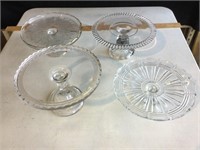 Glass Cake Stands