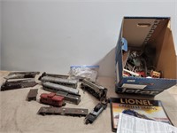 Box of Vintage Train Parts