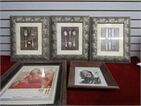 (5)Framed prints.