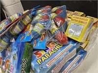 NO SHIPPING!  Assorted Lot of Fire Works SEE PICS