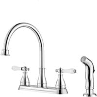 (N) Sonterra Pfister Two Handle Kitchen Faucet F-0
