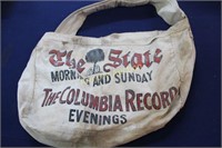 VINTAGE THE STATE / COLUMBIA RECORD PAPER BAG