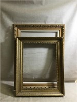Two Vintage Wooden Picture Frames