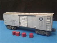 LIONEL #3454 WORKING Merchandise Car w/Load