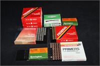 6 Full Boxes of Primers including Federal No 209,