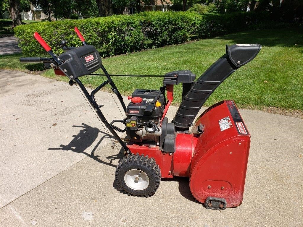 24" Craftsman 2-Stage Snow Blower