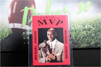 1990-91 NBA MVP Michael Jordan #NNO- Red Border