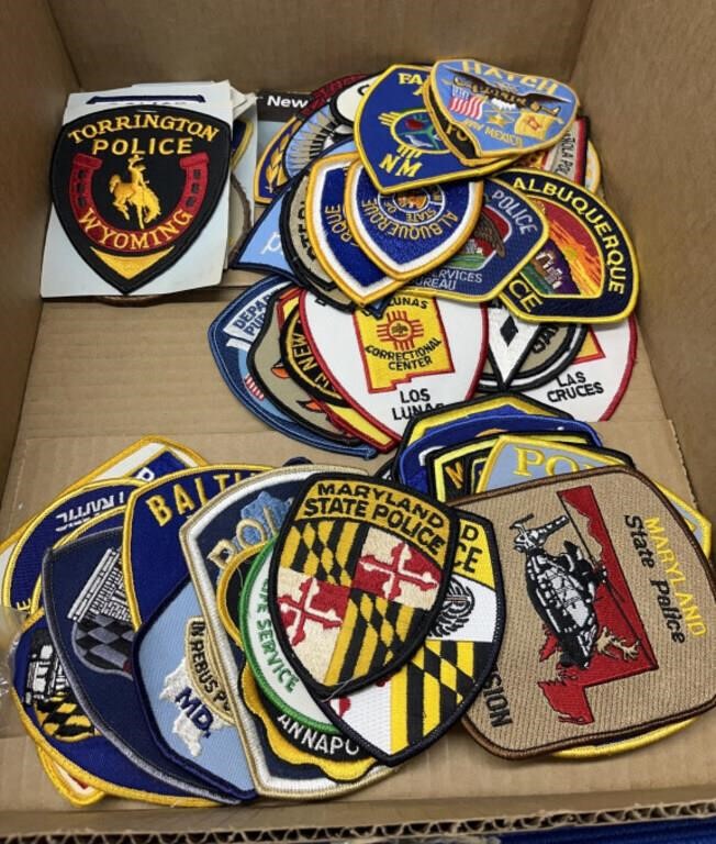 Police / Fire Service Patches New Mexico ,