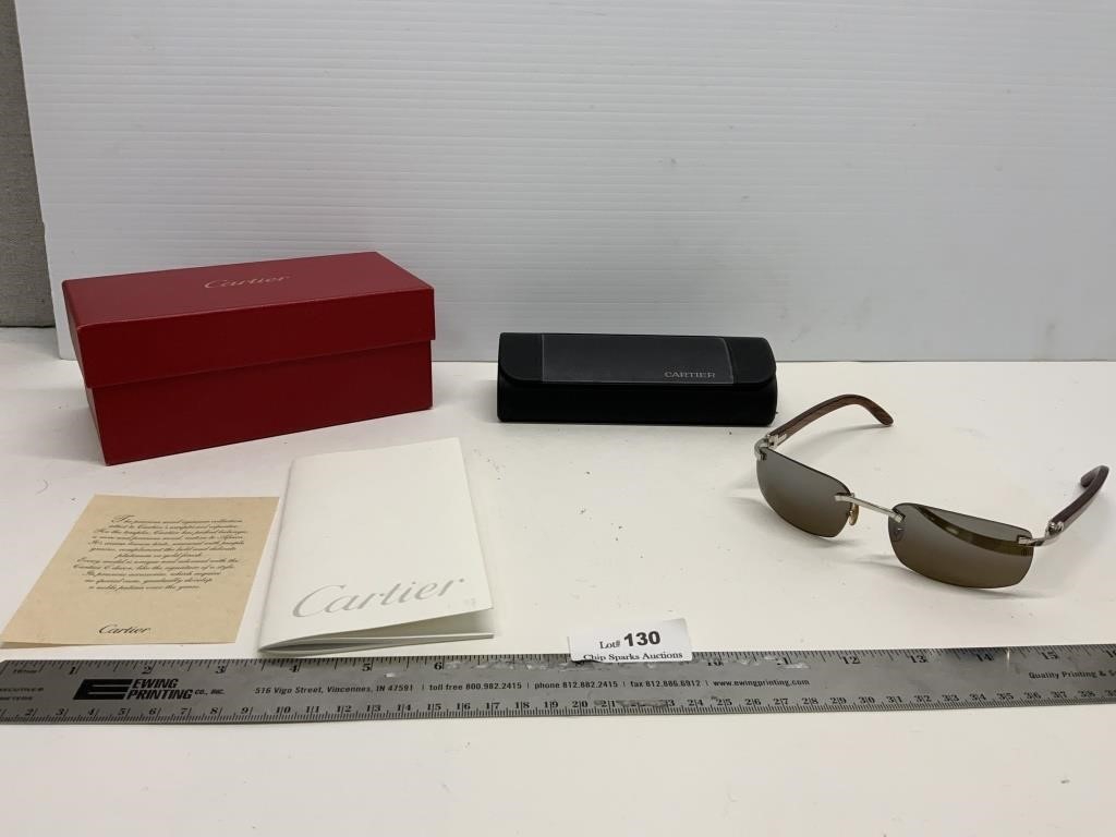 Cartier 135b sunglasses w/ Case